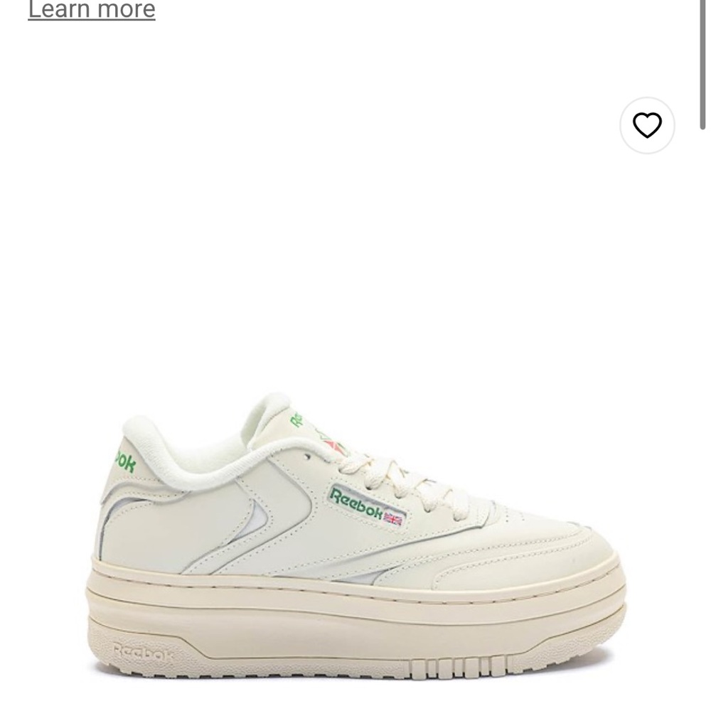 NWT Reebok Women's Club C Extra Sneakers